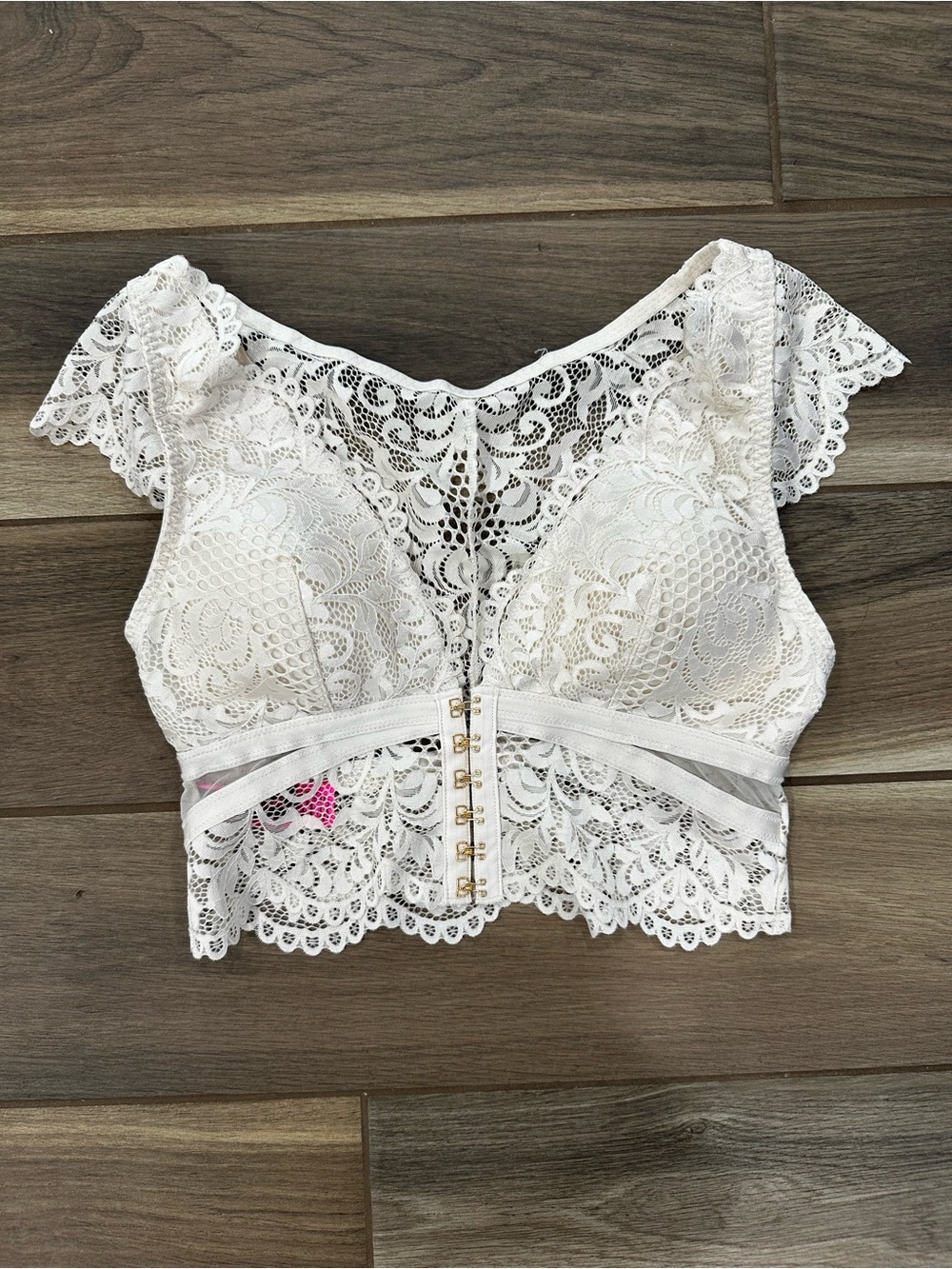 La SENZA Cream Lace Bralette